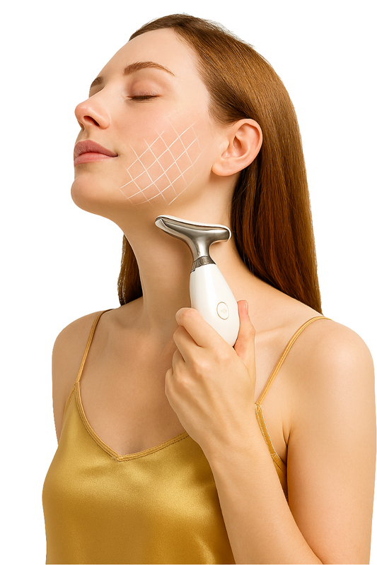 Mocny masażer do szyi i twarzy